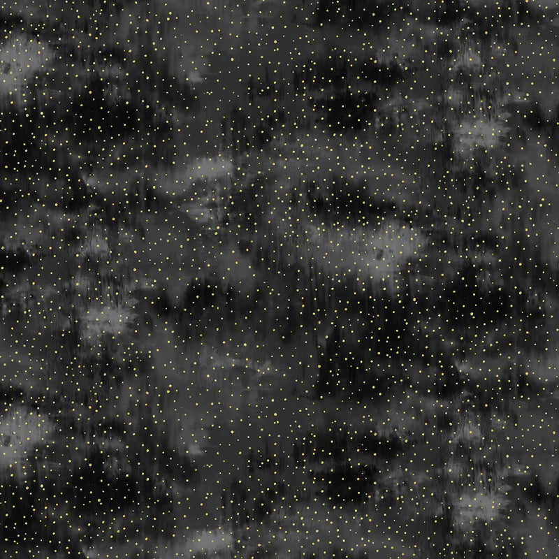 Hoffman - Berries and Birch - Pois noirs et dorés - X7797H-4G