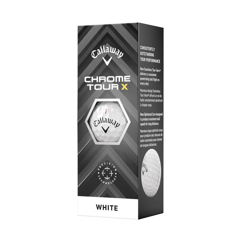 Balles de golf Callaway Chrome Tour X '24