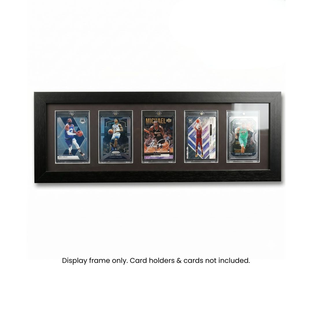 EVORETRO Wooden Display Frame for Magnetic Card Holders