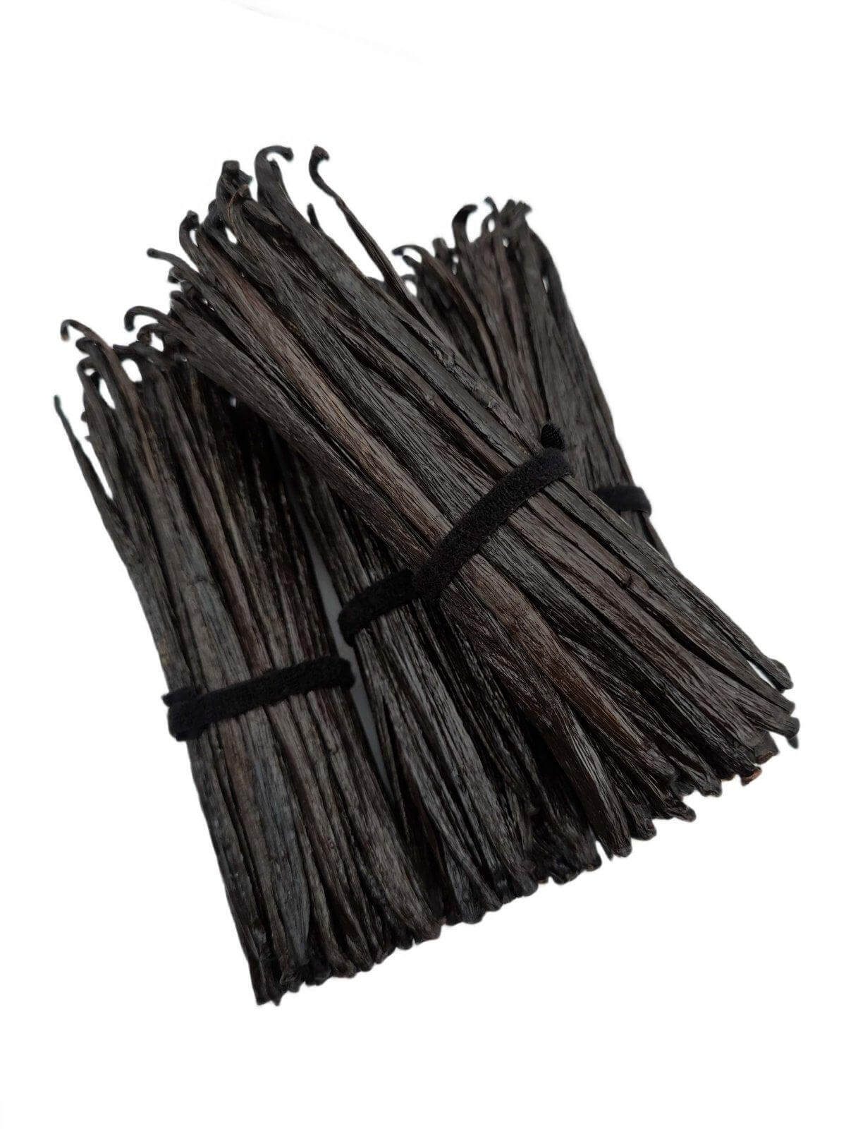 Indonesian Vanilla (Sumatra) Planifolia Gourmet Grade-A Beans<br>For Extract And Baking<BR>By Pound