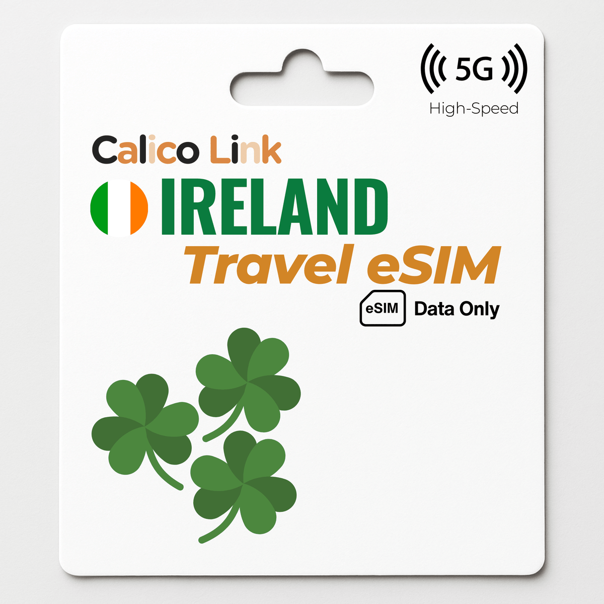 eSIM Voyage Irlande Données 5G