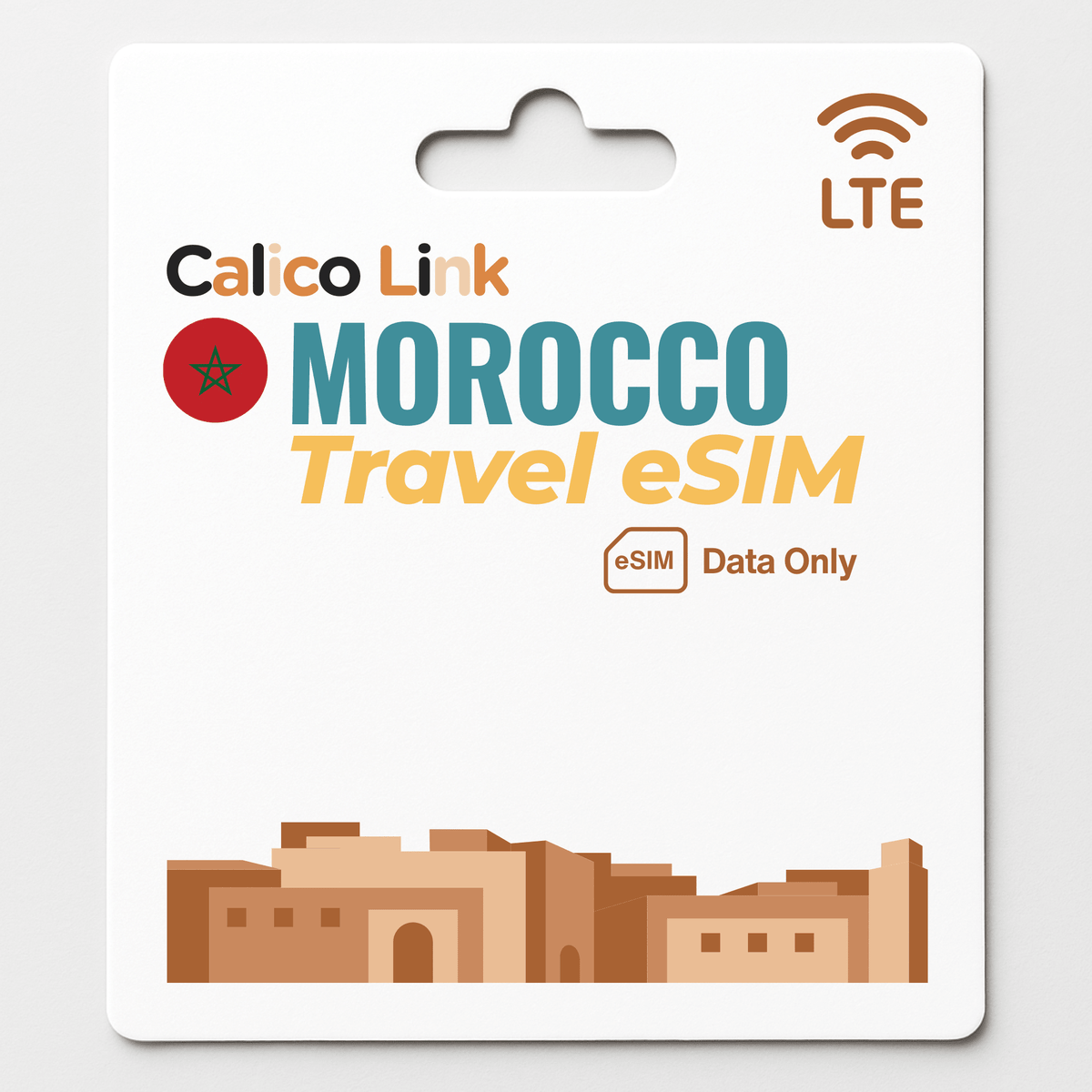 Données LTE eSIM de voyage Maroc