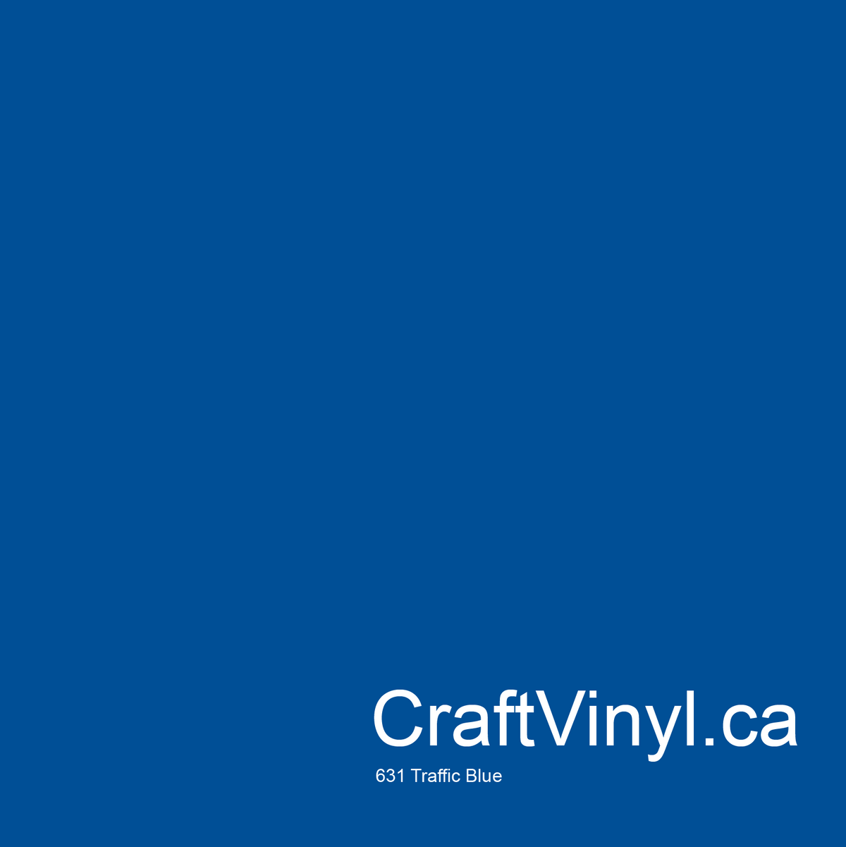 Oracal 631 Vinyle bleu trafic #057