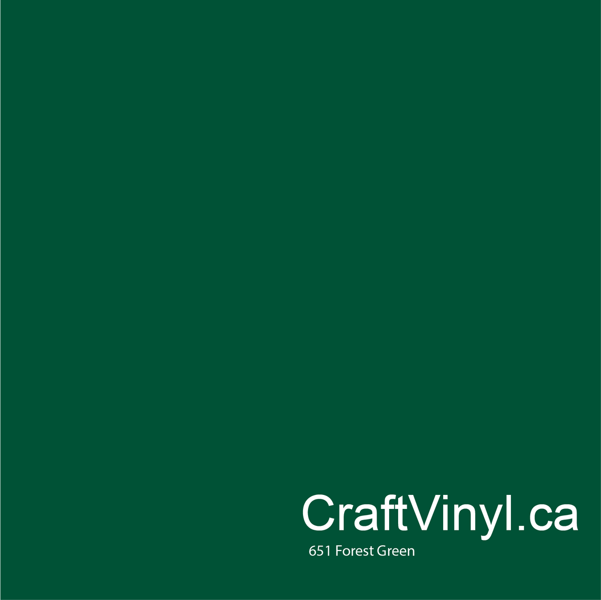 Oracal 651 Glossy Forest Green Vinyl #613 sheets and rolls
