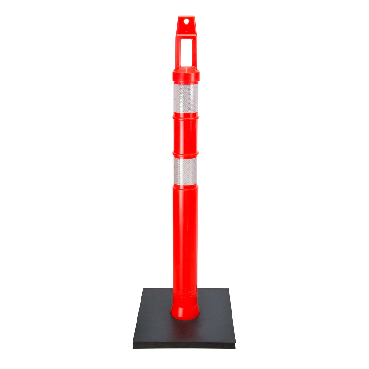 Poteau de délinéateur Premium, 107 cm H, orange
