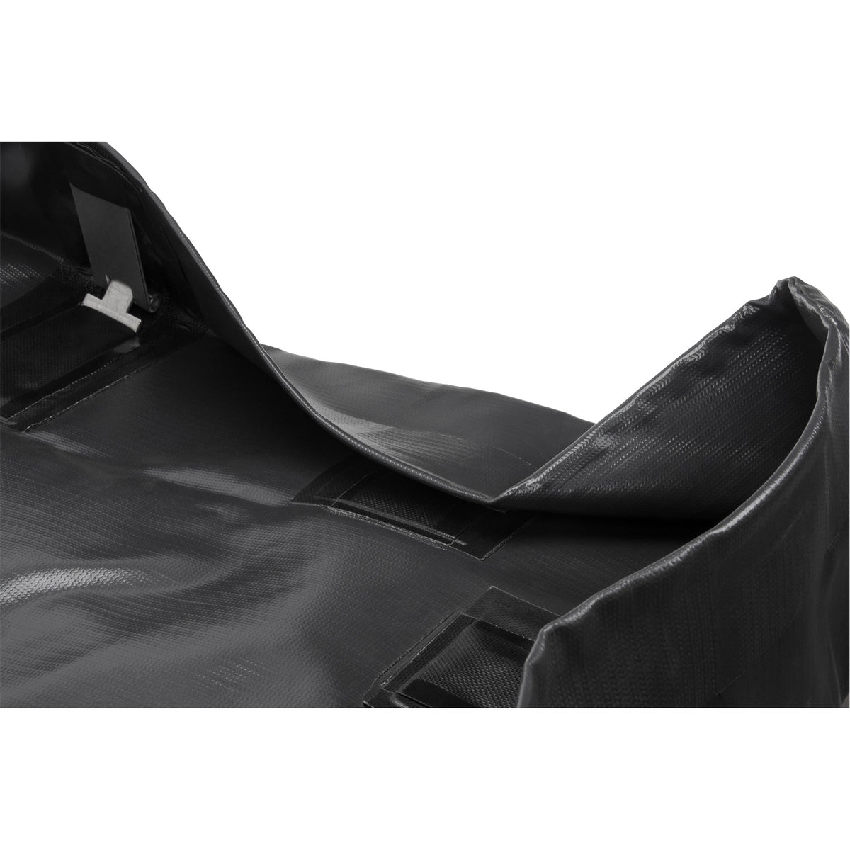 Bassin de rétention pliable, capacité 2038 litres, 3,66 m (L) x 3,66 m (l) x 15,2 cm (H), support de relevage