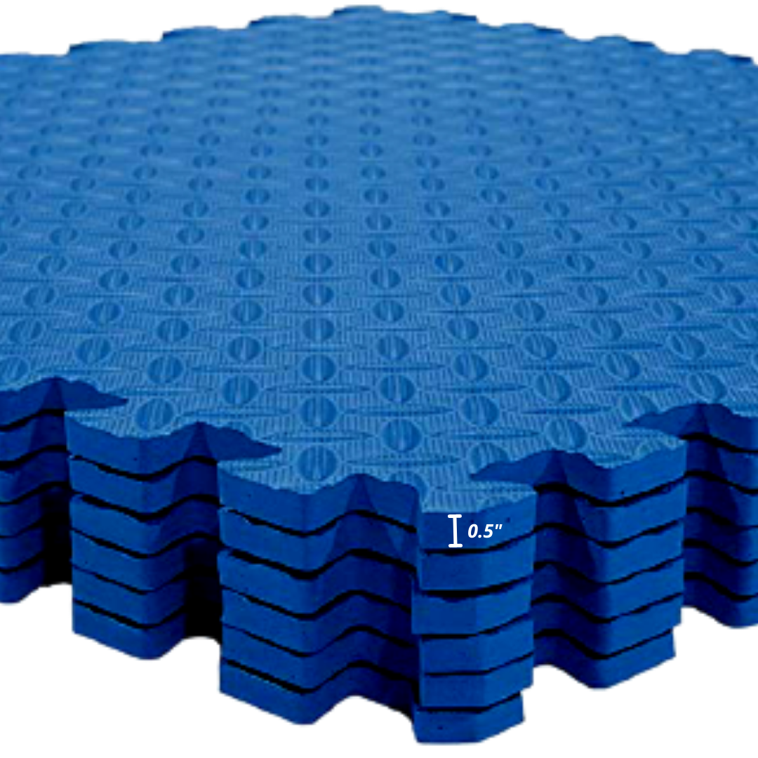 HAJEX Interlocking EVA Foam Gym Floor Mats