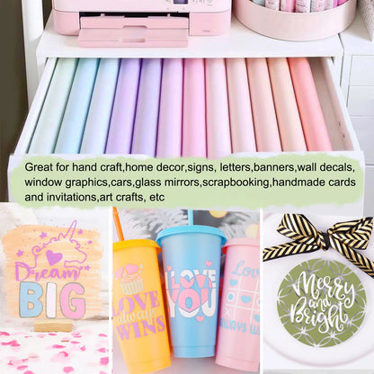 TeckWrap Matte Adhesive Vinyl - Coconut White | Ideal for Art Projects, Decals, and More!