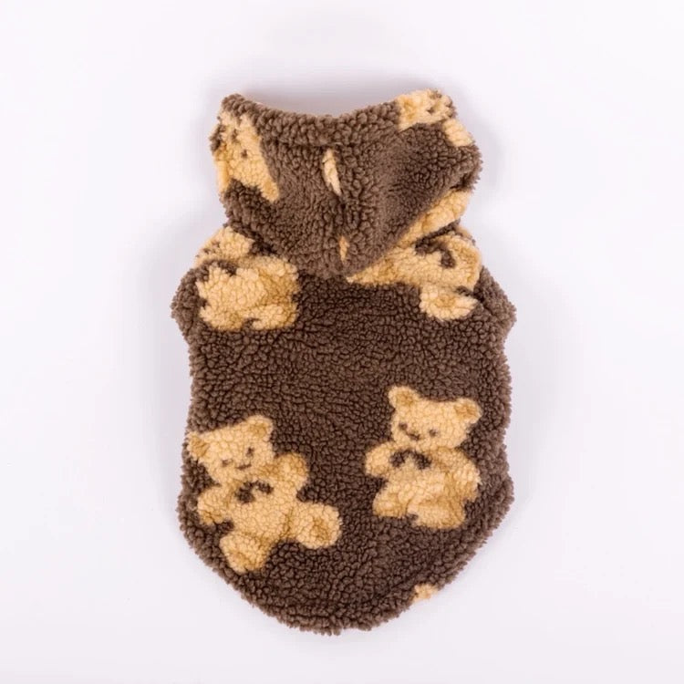 Sweat à capuche nounours