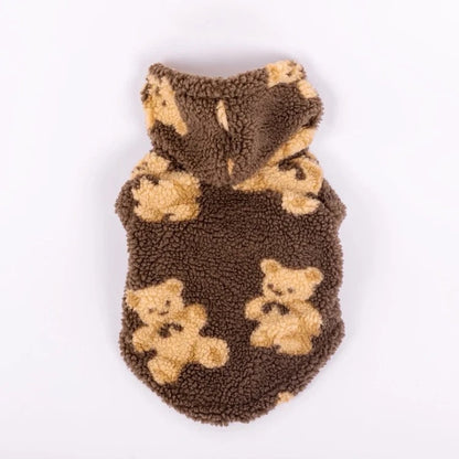 Sweat à capuche nounours