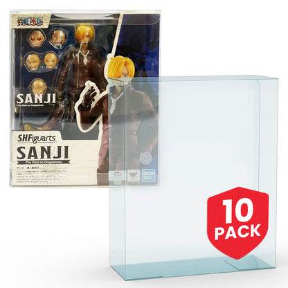 Transparent EVORETRO PET Display Case Protector for SH Figuarts Sanji Figure