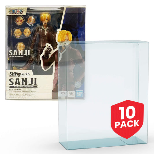Transparent EVORETRO PET Display Case Protector for SH Figuarts Sanji Figure