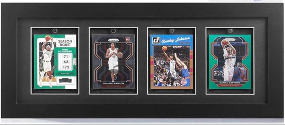 EVORETRO Wooden Display Frame for Magnetic Card Holders
