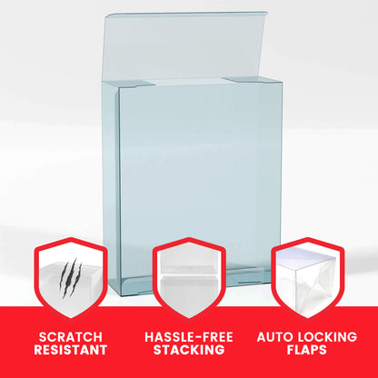 Transparent EVORETRO PET Display Case Protector for SH Figuarts Sanji Figure