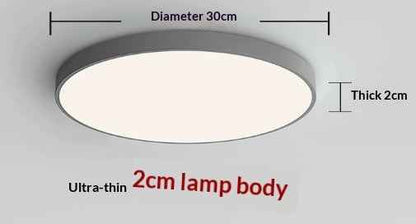 Modern minimalist ceiling light