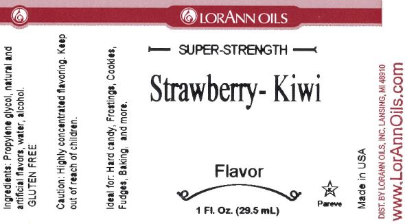 Strawberry Kiwi Flavoring - Super Strength Flavor 1 oz., 16 oz., 1 Gallon, 5 Gallons - Ships Free Within Canada on Orders Above CAD $199
