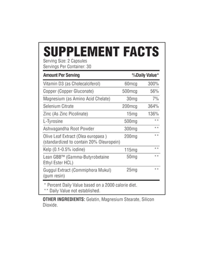 Thyrogenic : Supplément de soutien thyroïdien sans stimulant
