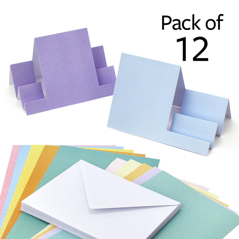 Stepper Cards - Pretty Pastels