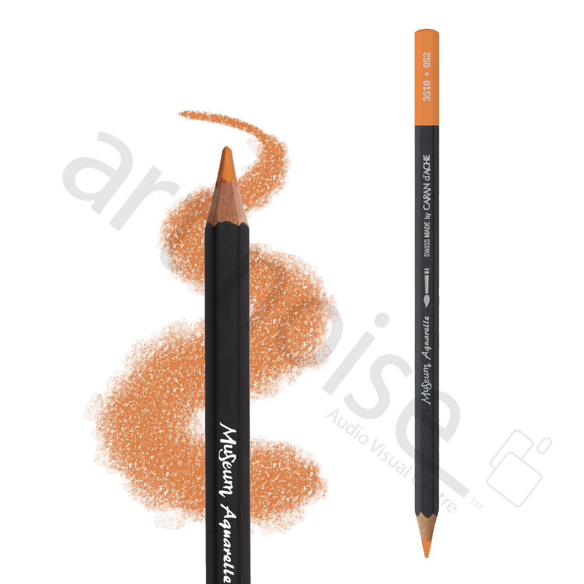 Caran d'Ache - Crayon Aquarelle Museum - Bruns et ocres