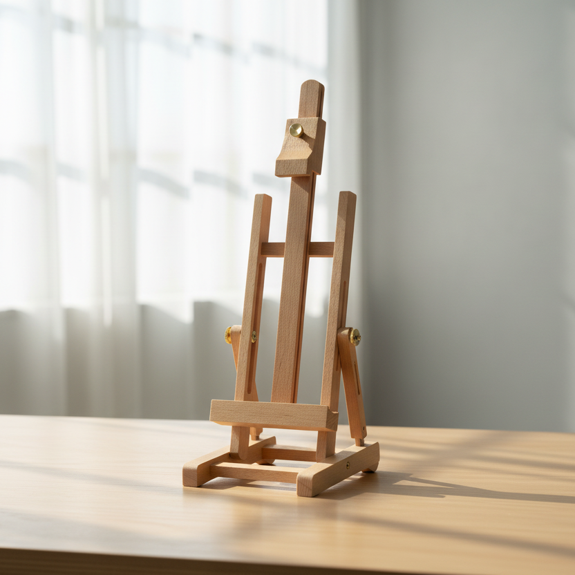 Chevalet de table en bois de hêtre - 26,7 cm