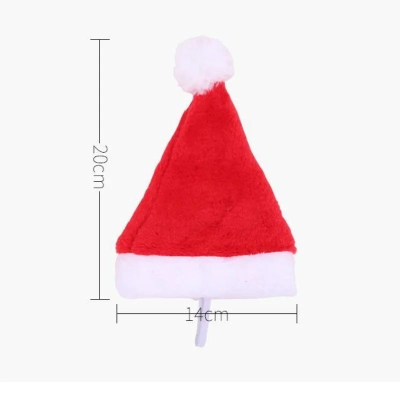 Classic Santa Dog Hat | Holiday Pet Hat Accessory