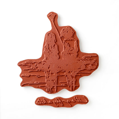 Let's Go Fly A Kite Pre Cut Rubber Stamp Set by Andy Skinner