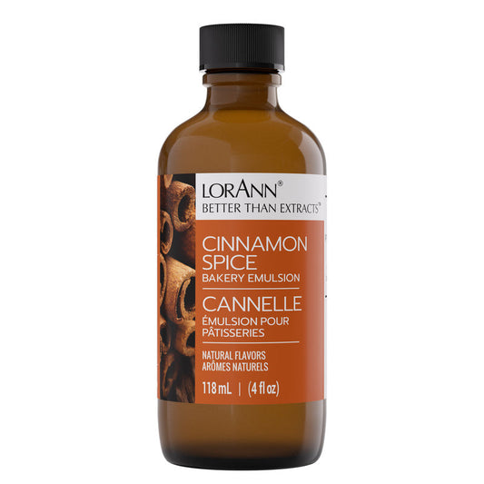Émulsion de Boulangerie Cannelle Épicée - 4 oz. - 16 oz., 1 Gallon, 5 Gallons - Émulsions de Boulangerie Canada - Livraison Gratuite au Canada pour les Commandes Supérieures à 199 CAD