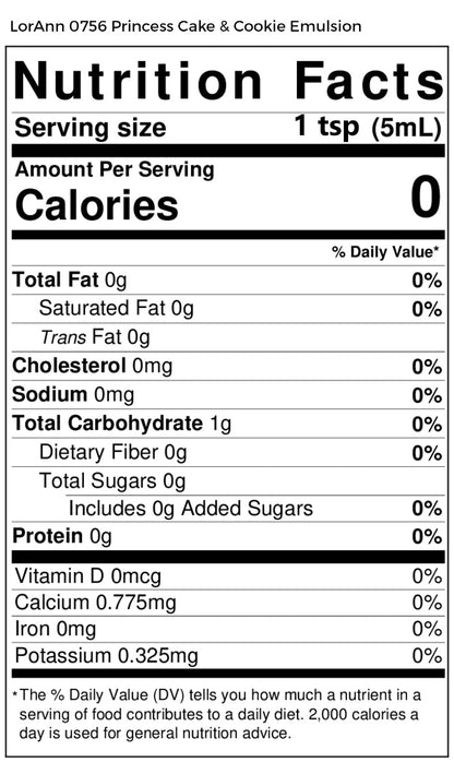 Princess Cake & Cookie Bakery Emulsion - 4 oz. - 16 oz. - 1 Gallon - 5 Gallons - Bakery Emulsions Canada - Ships Free Within Canada on Orders Above CAD $199