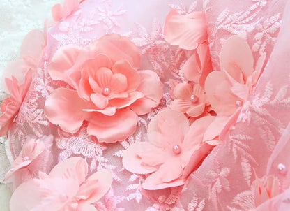 Fairytale Dog Dress | Elegant Long Gown for Dogs