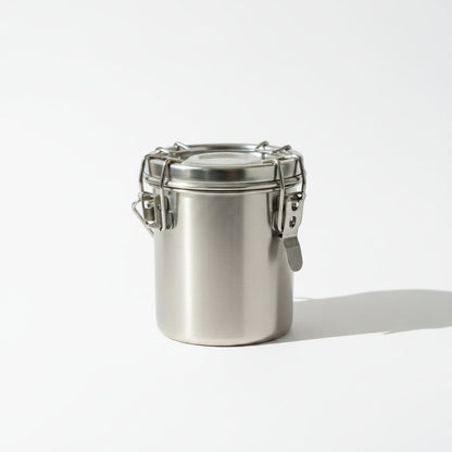 Stainless Brush Washer With Air-Tight Lid With Removable Screen