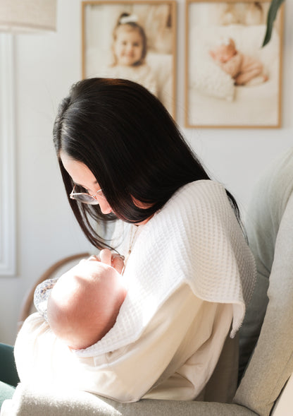 Shoulder burp cloth