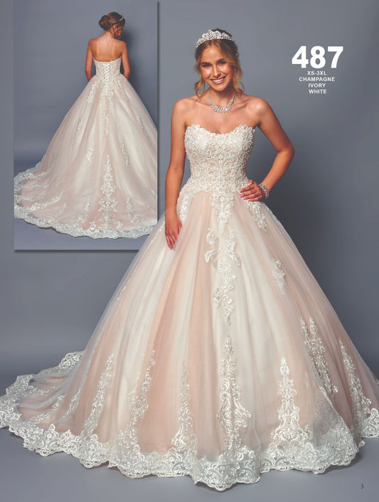ROBE DE MARIÉE DE PRINCESSE