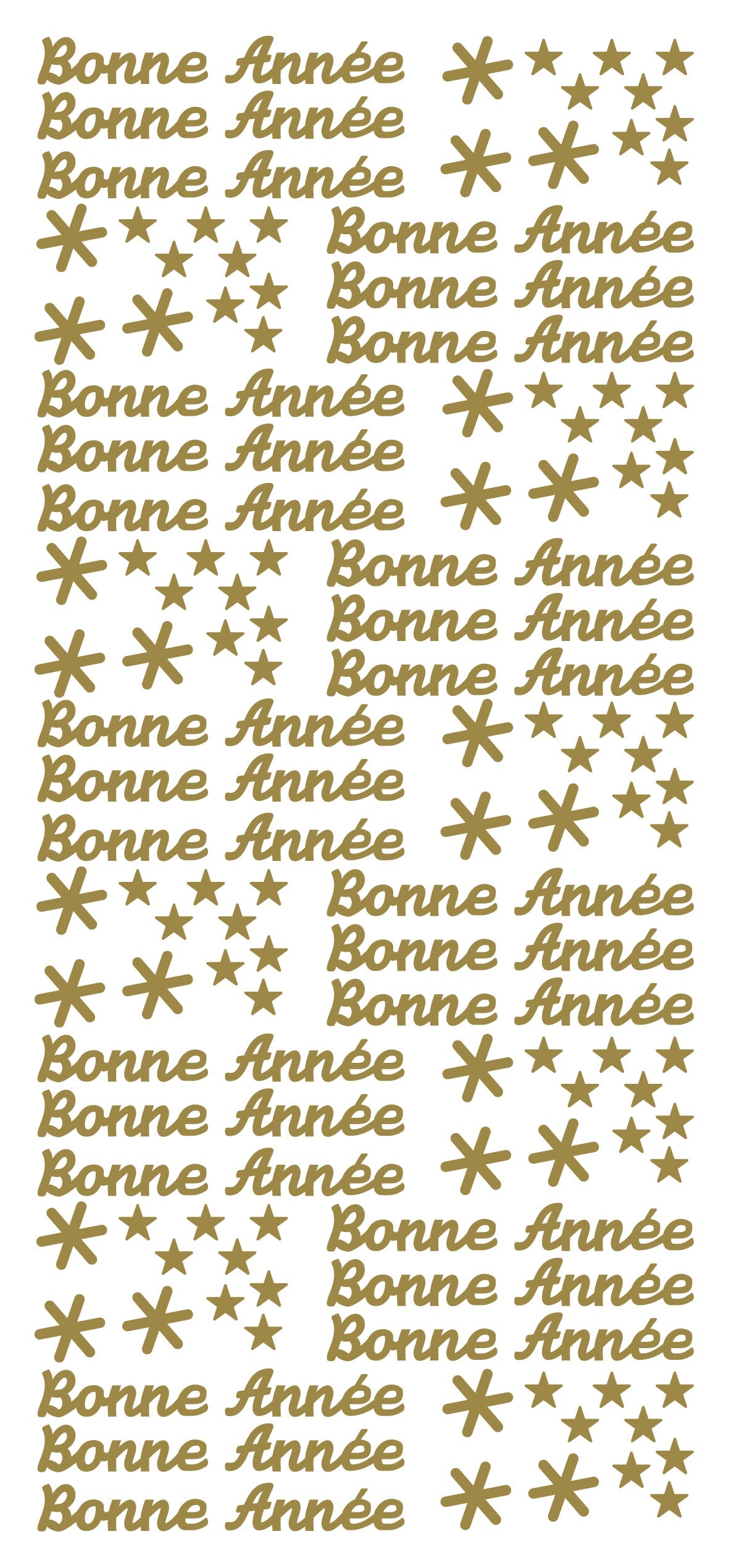 Peel Off Stickers - Bonne Année
