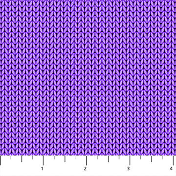 Première neige - Patrick Lose - Pull tissé violet - 10191-83