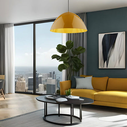 FARO Large Dome Pendant Light for Kitchen Island & Dining Table