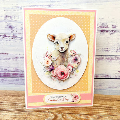 Die Cut Decoupage - Easter Animals & Spring Florals (pack of 12)