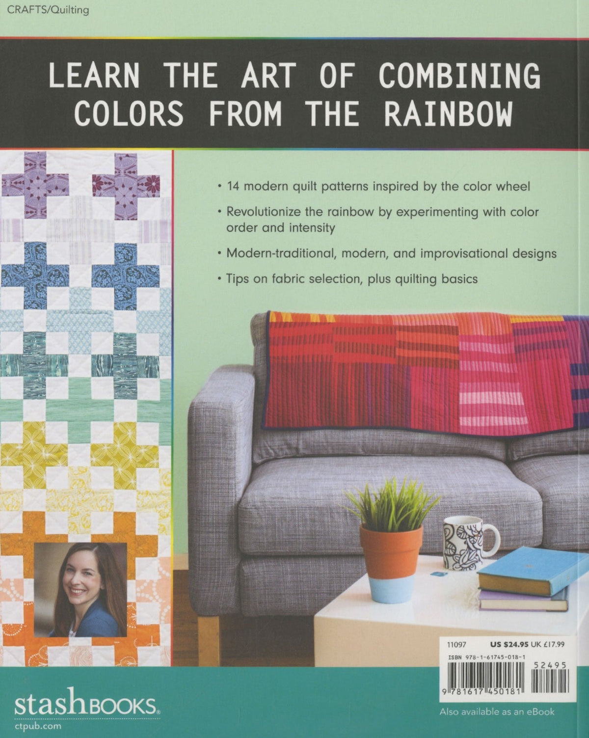 Modern Rainbow : 14 courtepointes créatives qui jouent avec la couleur.