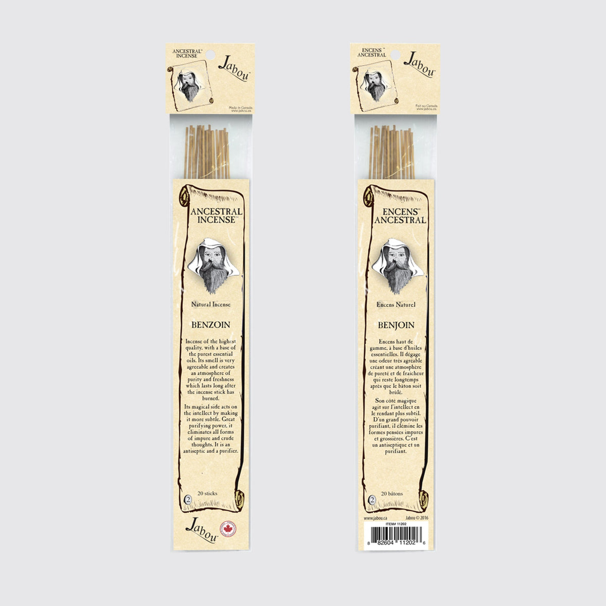 Bâtonnets d'encens de benjoin ancestraux #02
