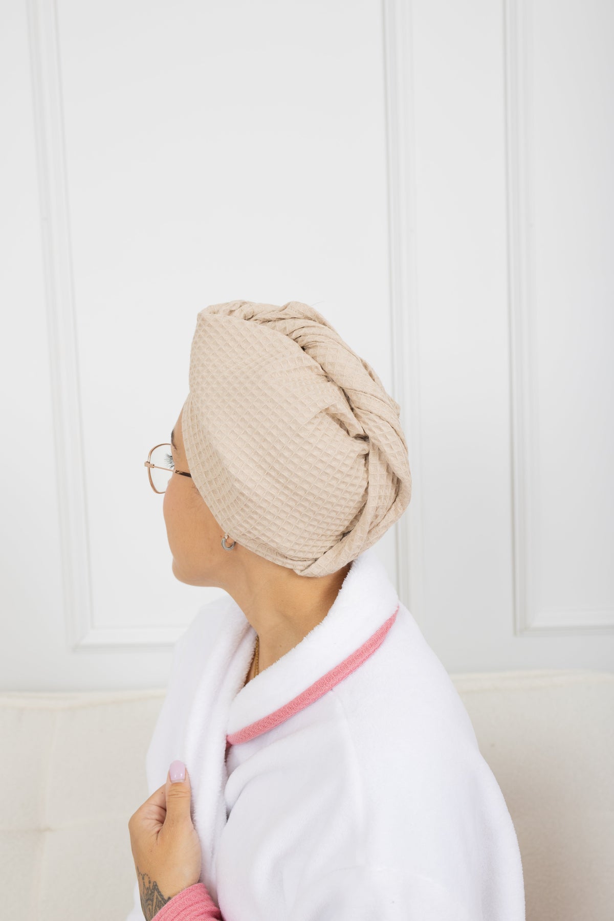 Serviette à cheveux