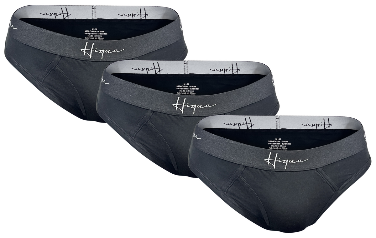Lot de 3 slips classiques, multicolores