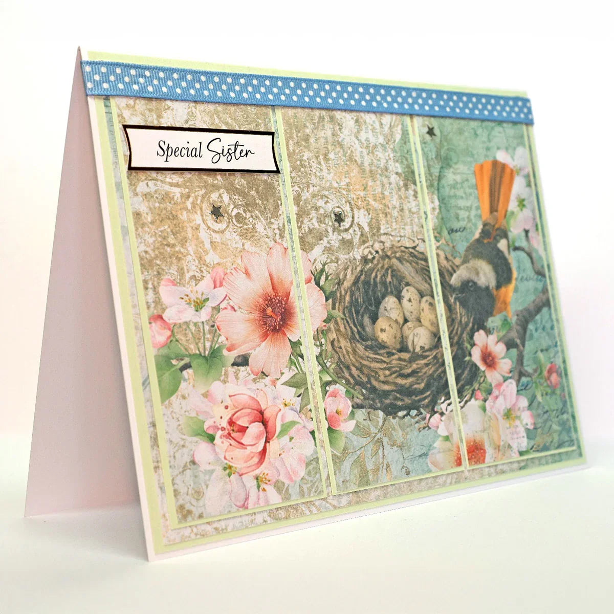Sélection de banderoles "Famille" métallisées, 96 sentiments