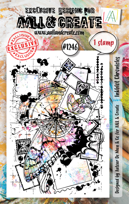 AALL and Create - Set de tampons A7 - Inkblot Chronicles