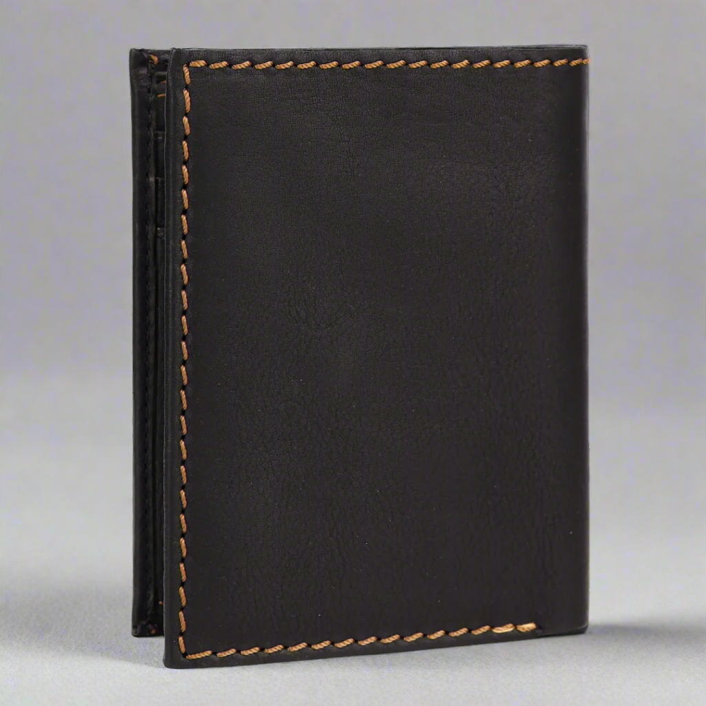 Portefeuille vertical en cuir pour homme MET