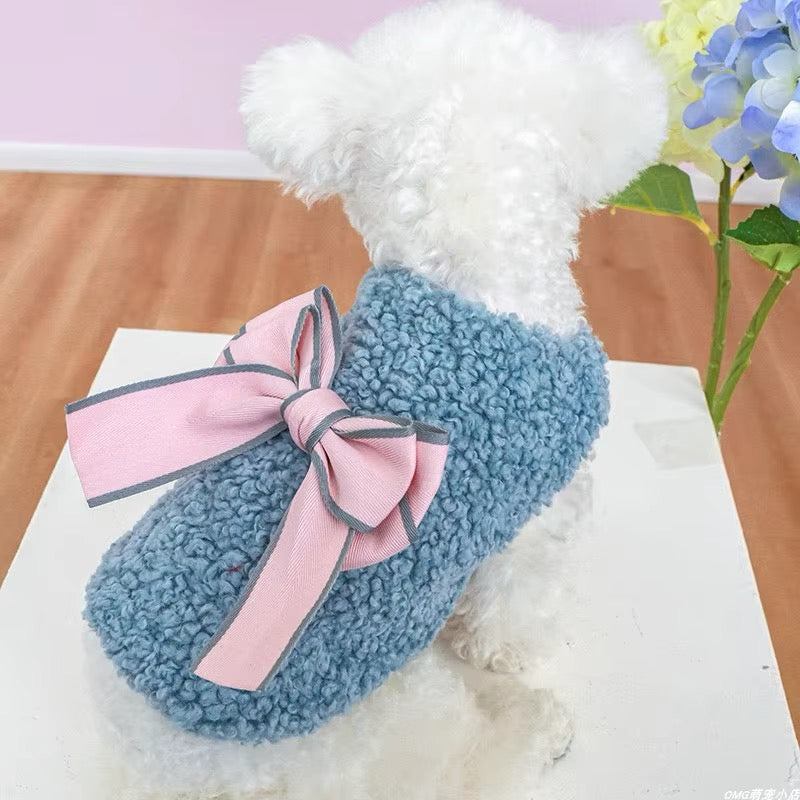 Paris Dog Coat | Fur Trim Everyday Dog Coat
