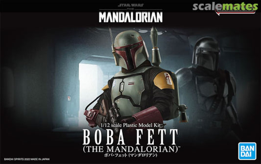 Maquette Le Mandalorien Boba Fett à l'échelle 1/12