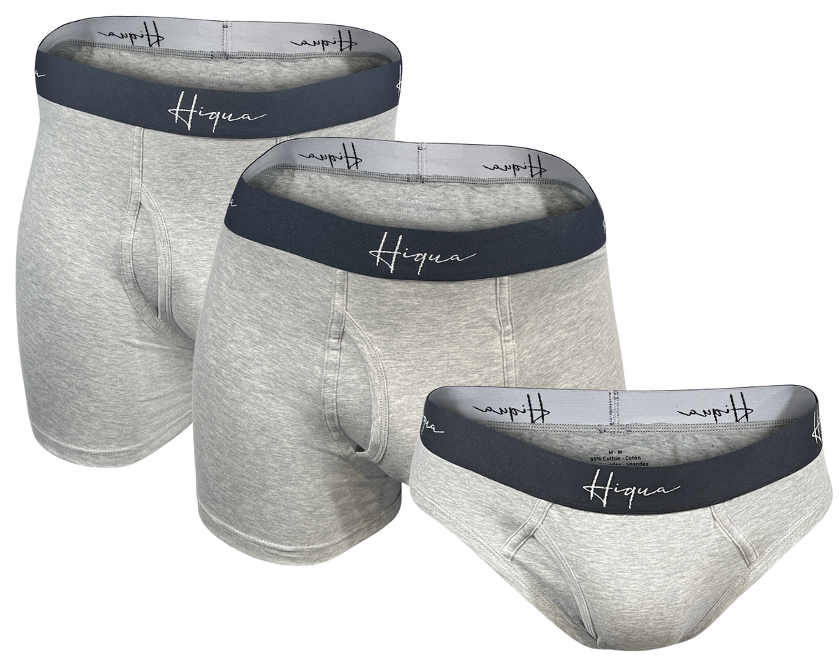Lot de 3 pièces - 1 boxer, 1 shorty, 1 slip classique