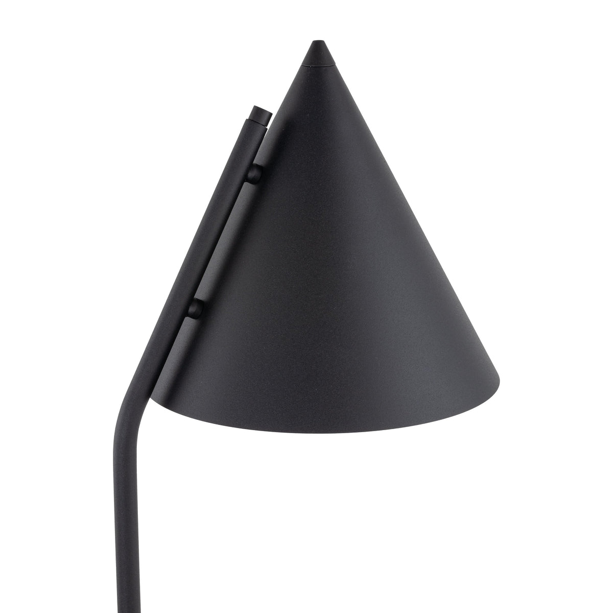 CONO Black Modern Minimalist Floor Lamp for Living Room & Reading Nook (Clearance)