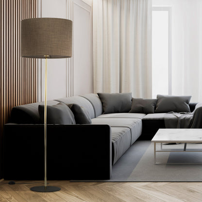 Lampadaire moderne marron UMBERTO