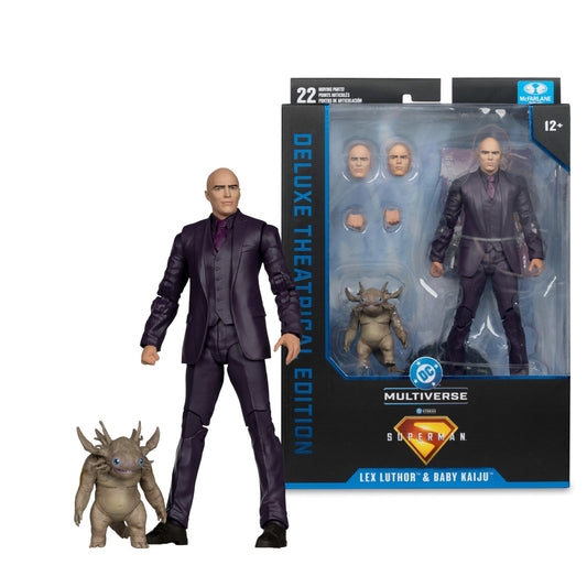 DC Multiverse Deluxe Édition Cinéma - Superman (2025) - Lex Luthor et Bébé Kaiju
