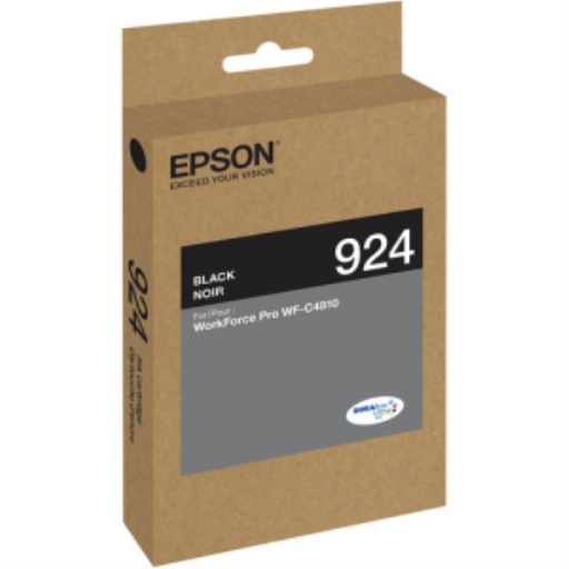 T924120 Epson EPSON T924 Black Ink Cartridge, Standard Capac